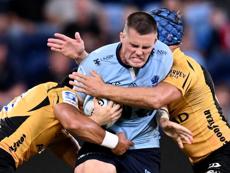 The Waratahs' Henry O'Donnell has accepted a ban for using ADHD medication without an exemption. (Dan Himbrechts/AAP PHOTOS)