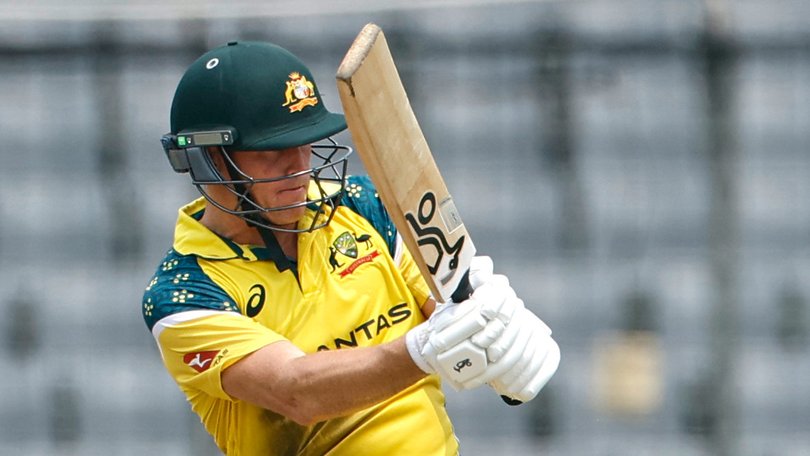 Australia's Marnus Labuschagne is in the spotlight.