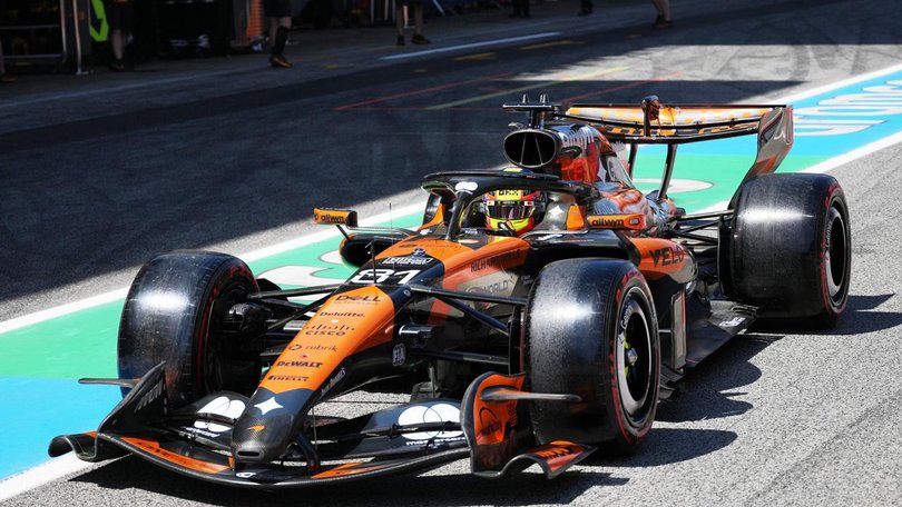 McLaren's Oscar Piastri will be seventh on the grid for the Barcelona-Catalunya Grand Prix. (AP PHOTO)