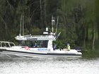 NSW Police divers and marine assets were deployed in the search for the young girl. (Dean Lewins/AAP PHOTOS)
