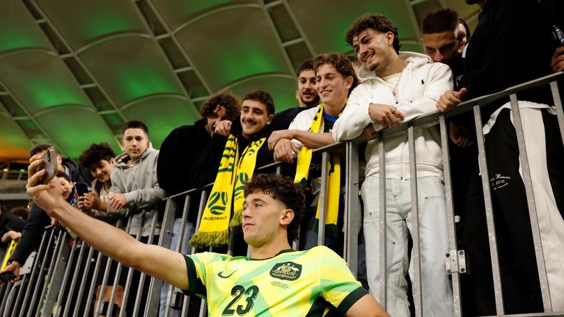 Alessandro Circati has quickly established himself as one of the Socceroos' best young players. (Richard Wainwright/AAP PHOTOS)