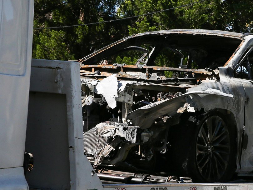 Ms Tran’s body was found in a burnt out car. Picture: Gaye Gerard / NewsWire