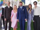 Harper Beckham was in LA for the unveiling of David Beckham's star on the Hollywood Walk of Fame. (AP PHOTO)