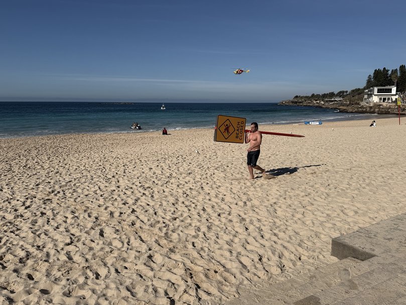 Coogee, Clovelly and Bronte beaches have since been closed.