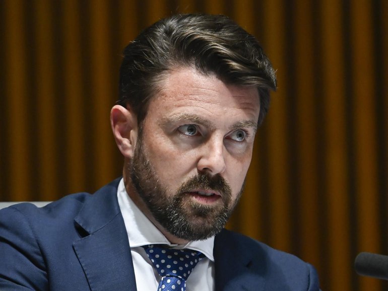 Liberal frontbencher Jonno Duniam will resign before the next federal election. NewsWire / Martin Ollman.