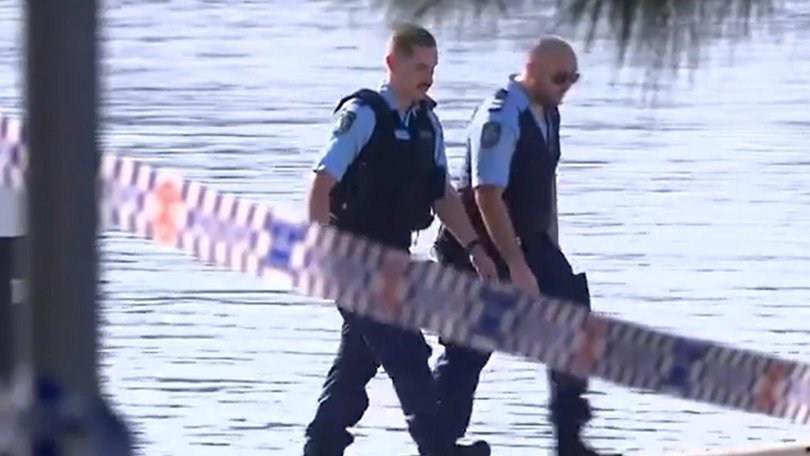 A man and young girl were found in the Parramatta River on Saturday. Supplied