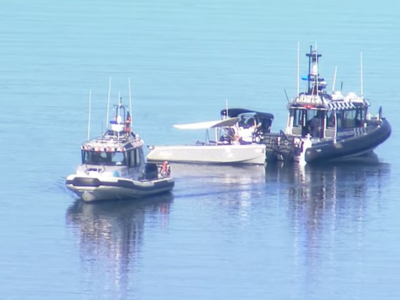 The six-year-old was found on the riverbed on Saturday evening. Picture: Supplied