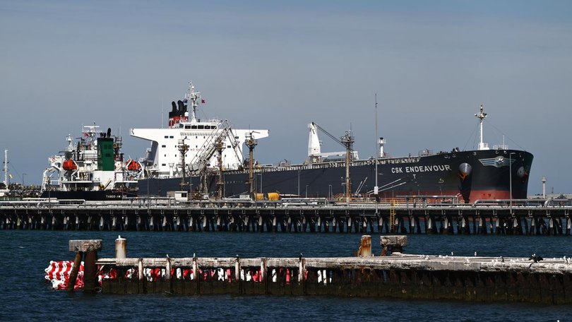 Oil prices have fallen on the back of the US-Iran peace deal and an easing in fuel constraints. (Joel Carrett/AAP PHOTOS)
