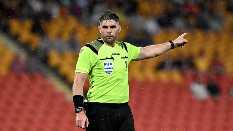 Australian World Cup official Shaun Evans has landed in hot water over a hand gesture. (Dave Hunt/AAP PHOTOS)