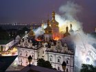 The Pechersk Lavra monastery, a UNESCO World Heritage Site, was set on fire after a Russian attack. 