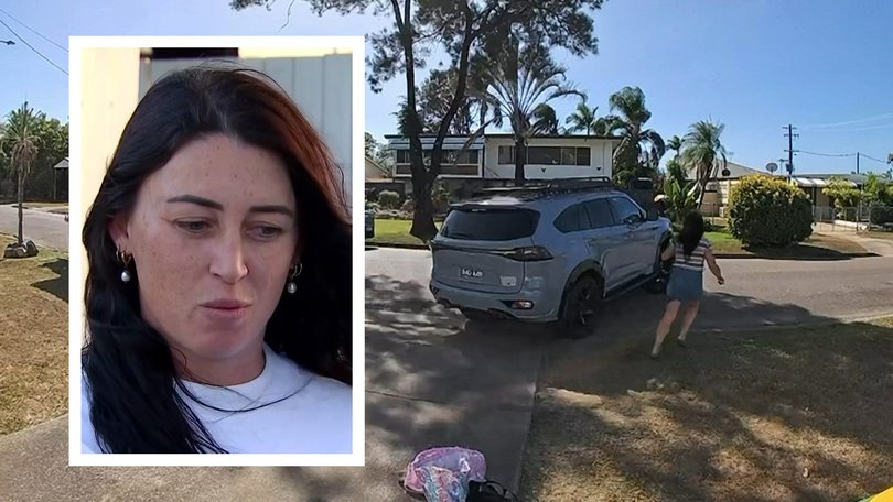 A Queensland mother has detailed the terrifying moment a group of teenagers allegedly stole her car while her baby was asleep in the backseat, describing the ordeal as ‘the most frightening couple of minutes of my life.’
