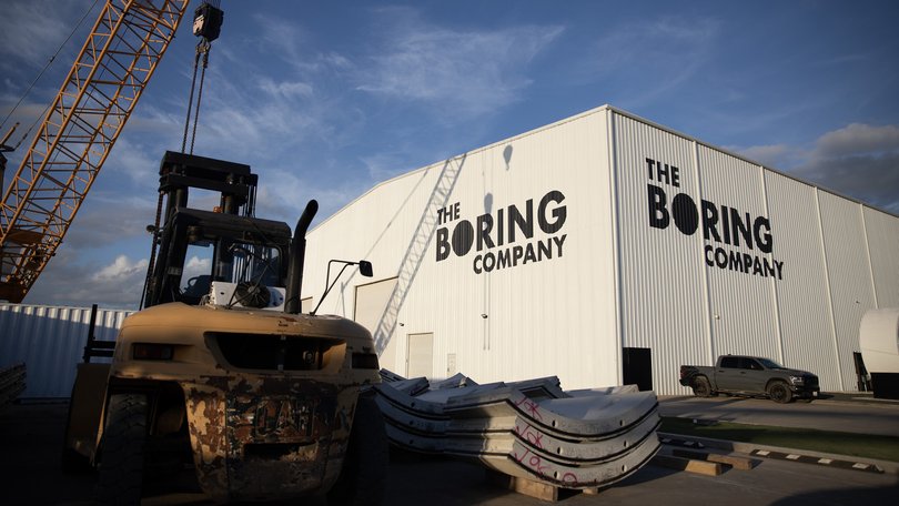 The Boring Company, Elon Musk’s tunneling enterprise.