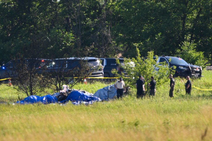 Investigations into the cause of a plane crash which killed 12 has begun.