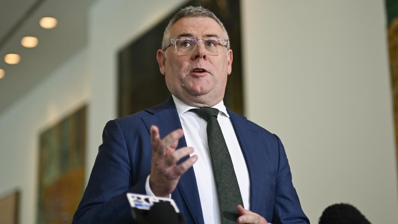 Mr Schneiders said Environment Minister Murray Watt should be able to ‘walk into Busan in July able to show the world that Australia’s new laws are working’.