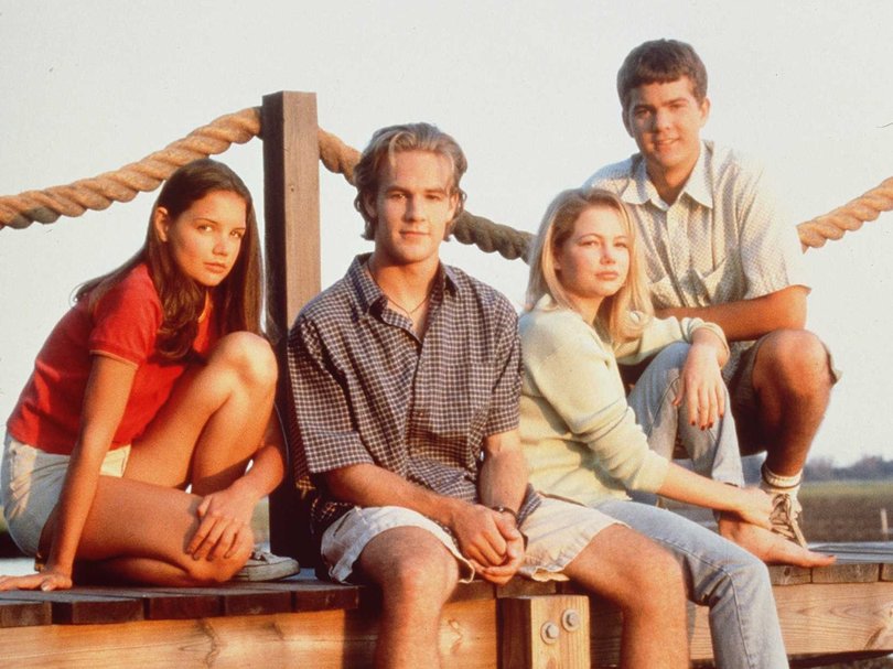 The Creek crew at the height of the show’s fame.