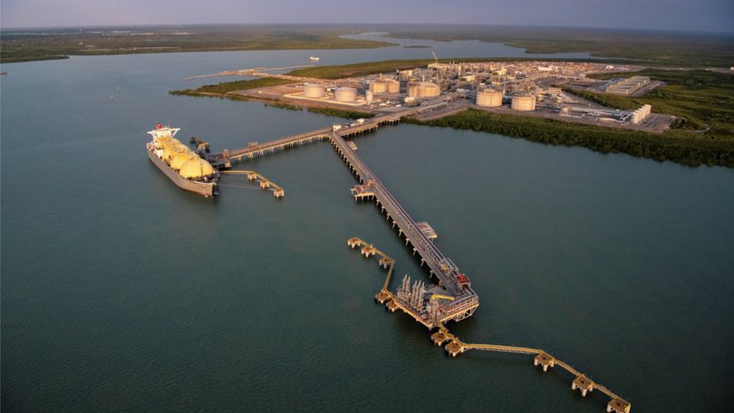 Inpex’s Ichthys LNG offshore facilities.

