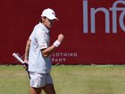 Alex de Minaur en route to his convincing victory over Denis Shapovalov at Queen's Club. 