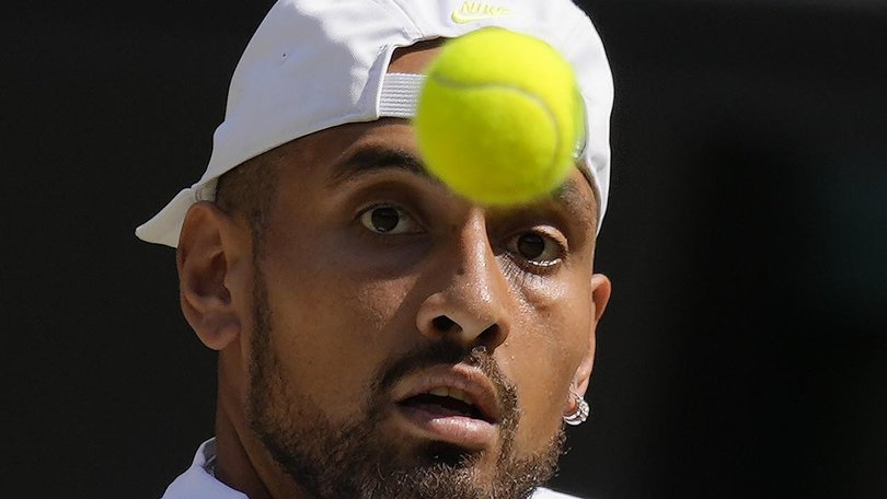 Nick Kyrgios has been overlooked for the final singles wildcards at Wimbledon. (AP PHOTO)