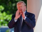 Donald Trump signs US-Iran peace deal.