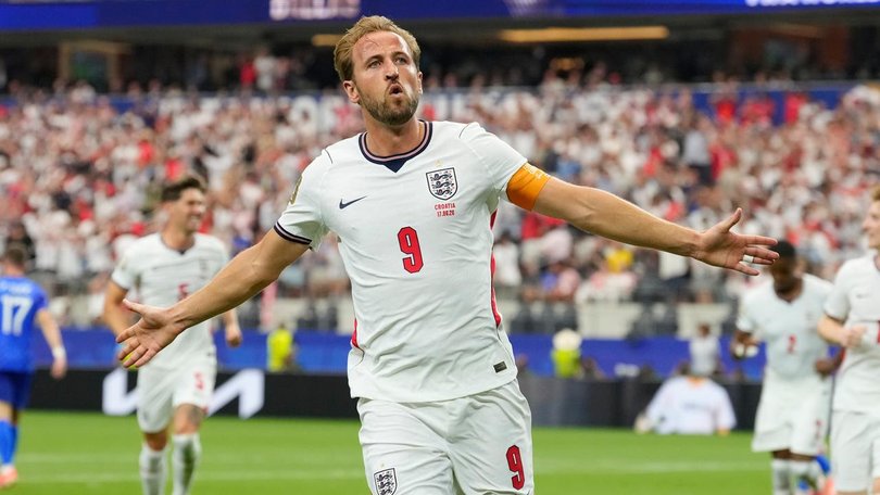 A brace from captain Harry Kane has helped England get their World Cup campaign underway with a win. (AP PHOTO)