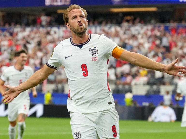 A brace from captain Harry Kane has helped England get their World Cup campaign underway with a win. (AP PHOTO)