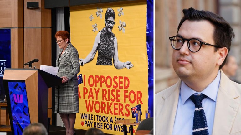 David Sharaz's membership application to the National Press Club has been denied.