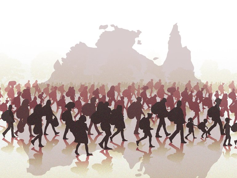 More than 300,000 migrants arrived in Australia last year, but the annual intake was the slowest in more than three years despite being well above the pre-COVID average.