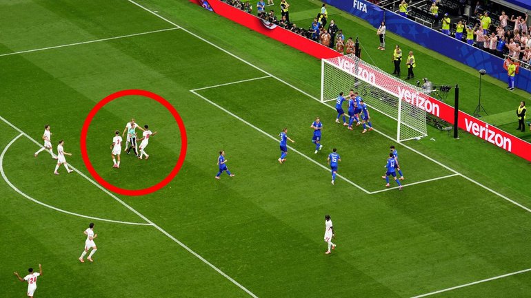 Harry Kane eventually scored the opening goal after being allowed to retake his penalty. 