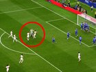 Harry Kane eventually scored the opening goal after being allowed to retake his penalty. 