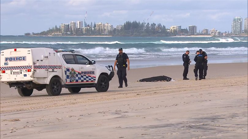 Police are investigating after a woman’s body was found at Crystal Beach, Tugun, on the Gold Coast.