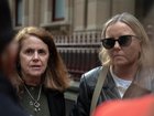 The neighbours of an elderly woman whose body was dumped in a river say her remorseless killer should still be facing a murder charge.