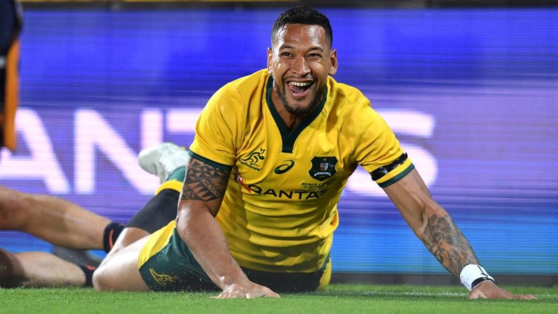 Former Wallabies star Israel Folau was keen to make a playing return to the NRL. (Darren England/AAP PHOTOS)