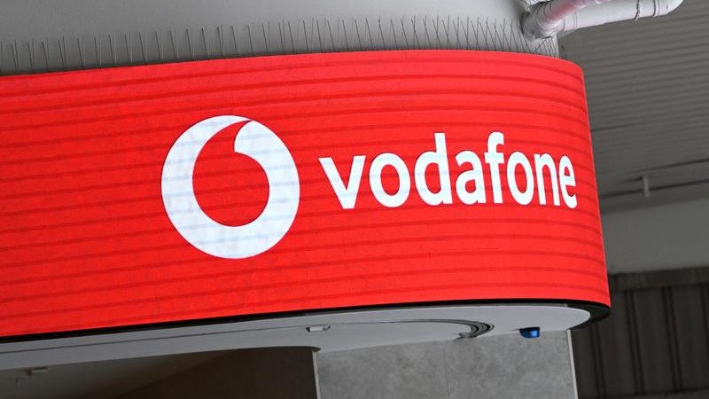 Vodafone says its service is back online after going down during the morning.