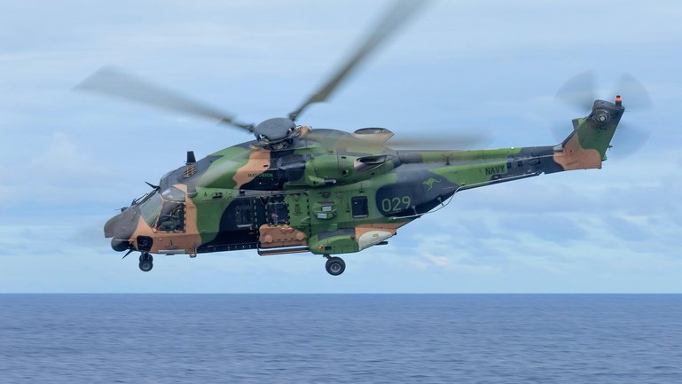 Australian Army MRH-90 Taipan helicopter  like this crashed in 2023, killing four crew.