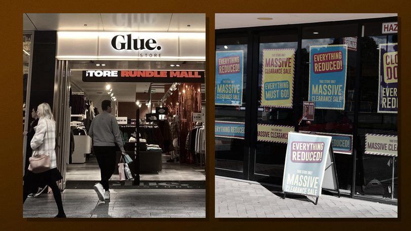 Youth-focused Glue Store and fabric, crafts and homewares chain Lincraft this week became the latest to succumb to the retail malaise gripping the nation.