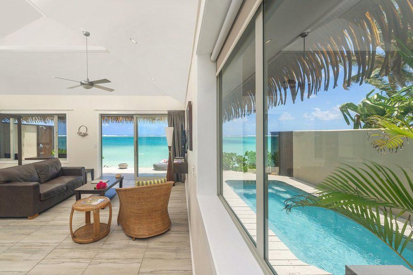 Sea Change Villas offers private beachfront luxury.
