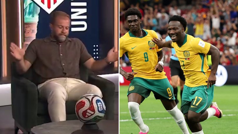 Mike Grella has mocked Nestory Irankunda on live TV.