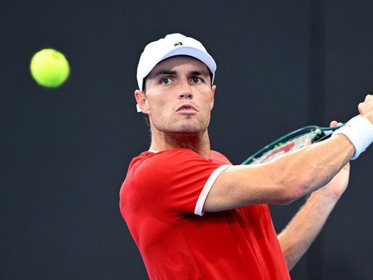 Chris O'Connell has earned his first grass-court triumph at the pre-Wimbledon Nottingham Open. (Darren England/AAP PHOTOS)