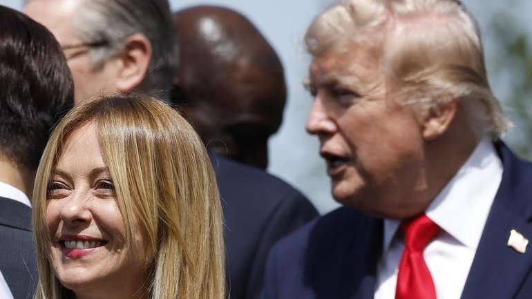 The war of words erupted after apparently convivial interactions at the G7 Summit in  France. (EPA PHOTO)