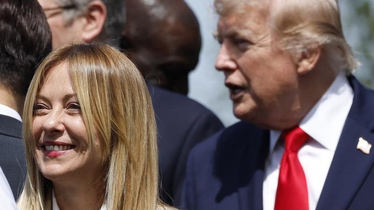 The war of words erupted after apparently convivial interactions at the G7 Summit in  France. (EPA PHOTO)