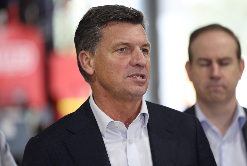 Leader of the Opposition Angus Taylor.