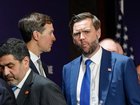 US President Donald Trump's son-in-law Jared Kushner and US Vice President JD Vance.