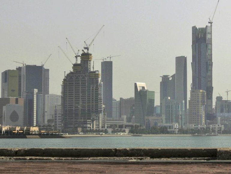 Residents of the Qatari capital Doha say a loud explosion was heard in the city. 