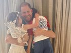 Meghan, posted the photo in Instagram to mark Father’s Day.