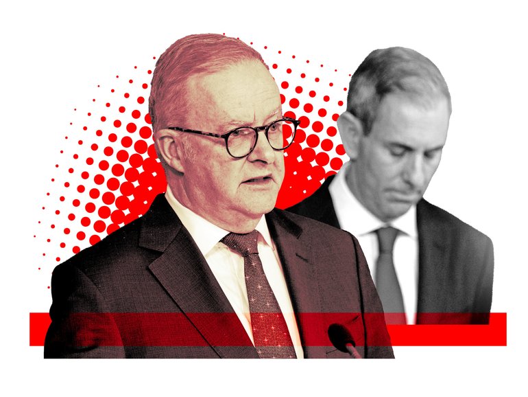 Jim Chalmers will remain in the background thanks to the failures of Anthony Albanese as Prime Minister.