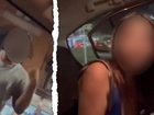 A heated confrontation has erupted between an Uber driver and two passengers after a rideshare trip escalated into a foul-mouthed argument, with coffee allegedly thrown during the dispute.