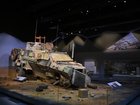 Bushmaster “Debbie Does Dallas” during a preview of the new Afghanistan Galleries at the Australian War Memorial in Canberra.