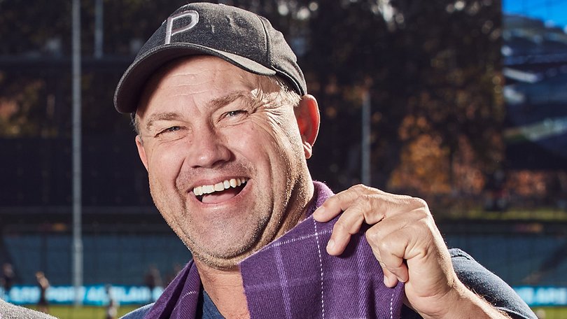 Tony Modra was in a truck crash on Thursday.