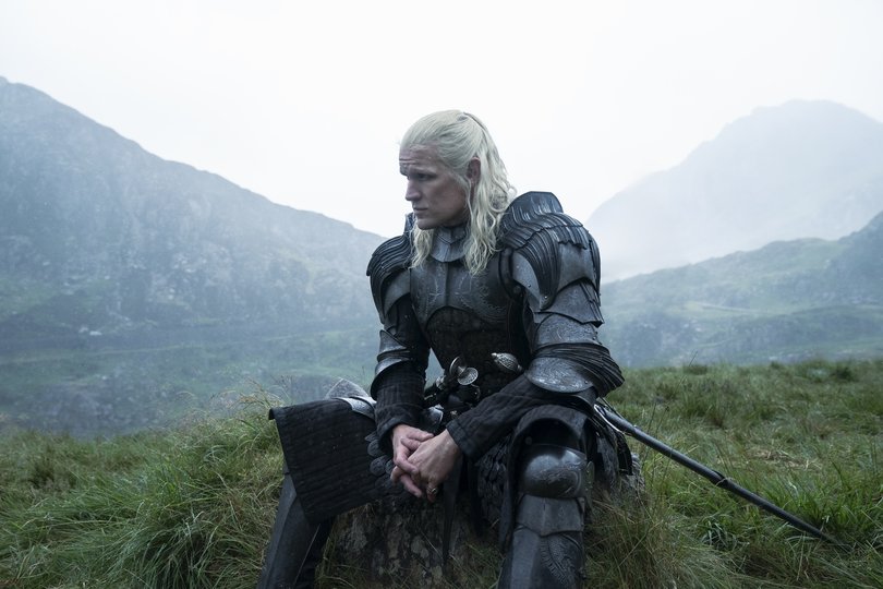 Matt Smith as Prince Daemon Targaryen in House Of The Dragon. 