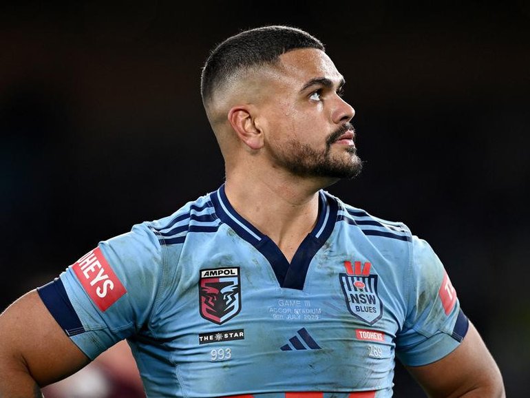 Latrell Mitchell has been ruled out of Origin III with a calf injury.